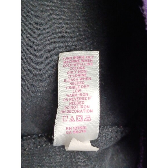 5th & Ocean LSU Tigers Full Zip Jacket Youth Sz 16 Purple (Small) - Picture 10 of 10